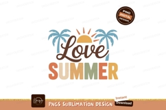 Love Summer Palm Trees Sun image Product Image 1