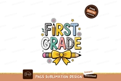 First Grade School Supplies Bow pencil Product Image 1