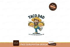 Cheerful man holding tacos food casual Product Image 1