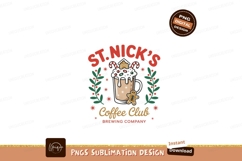 Festive coffee drink with gingerbread man holiday christmas Product Image 1