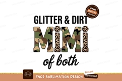 Glitter Dirt Mimi Of Both Graphic PNG Product Image 1