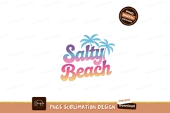 Salty Beach Palms Tropical Summer Product Image 1