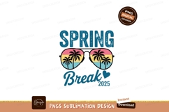 Spring Break Palm Trees Sunset image Product Image 1