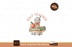 Teacher coffee apple books pencil drink education Product Image 1