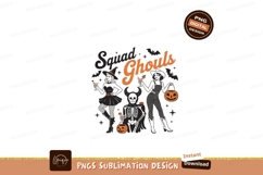 Spooky teacher Halloween illustration witch pumpkin Product Image 1