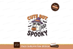 Cute raccoon halloween trick or treat spooky Product Image 1