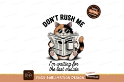 Cat reading newspaper and drinking coffee glasses Product Image 1