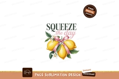 Yellow lemons pink ribbon green leaves fruit Product Image 1