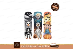 Halloween characters trick or treat skeleton Product Image 1