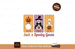 Halloween ducks with pumpkins and witch hat costume Product Image 1