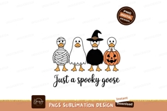 Halloween ducks with pumpkin orange black Product Image 1