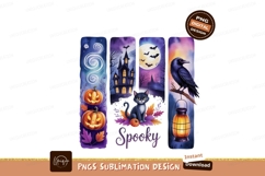 Halloween Cat Pumpkin Raven Castle Lantern spooky Product Image 1