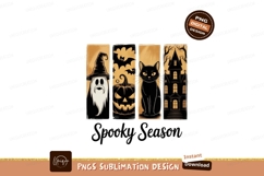 Halloween Ghost Pumpkin Cat Haunted House image Product Image 1