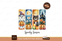 Halloween Ghost Cat Pumpkin Castle image Product Image 1