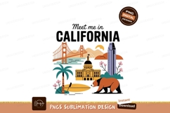 Golden State Landmarks And Wildlife california bridge Product Image 1