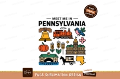Iconic American Symbols And Landmarks bell train Product Image 1