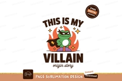 Frog villain origin story cape Product Image 1