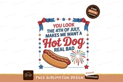 Hot dog patriotic celebration hotdog food Product Image 1