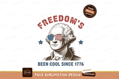 George Washington wearing sunglasses patriotic American Product Image 1
