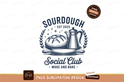 Sourdough bread baking social club rolling Product Image 1