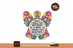 Colorful Angelic Floral Design With Inspirational Quote Product Image 1