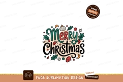 Festive Merry Christmas Greeting holiday celebration Product Image 1