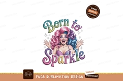 Drag queen born to sparkle fashion Product Image 1