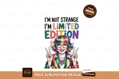 Colorful woman limited edition statement hair glasses Product Image 1