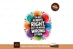 Colorful quote with abstract shapes text typography Product Image 1