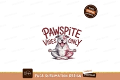 Dog meditating peaceful happy vibes pitbull meditation Product Image 1