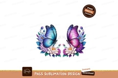 Ornate Butterfly With Colorful Wings insect orange Product Image 1