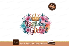 Crowned Birthday Girl Floral Celebration flowers Product Image 1