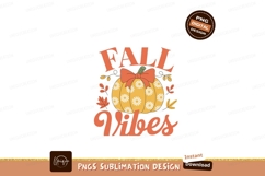 Autumn pumpkin bow leaves fall orange Product Image 1