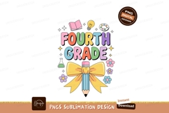 Fourth Grade School Supplies Celebration image Product Image 1
