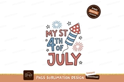 Fourth July Celebration Fireworks Rocket image Product Image 1
