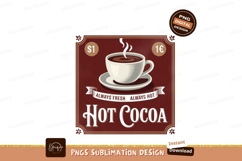 Hot Cocoa Cup With Steam drink Product Image 1