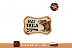 Brown rodent with cream text image Product Image 1