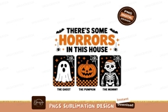 Halloween Horrors Ghost Pumpkin Mummy image Product Image 1