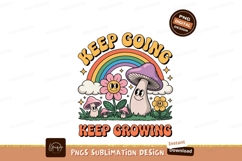 Psychedelic Mushrooms Rainbow Flowers clouds stars Product Image 1
