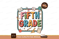Fifth grade school supplies celebration education Product Image 1