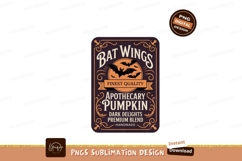Bat Wings Apothecary Pumpkin Dark Delights Premium Blend Product Image 1