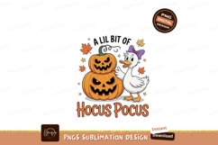 Duck pumpkins halloween leaves orange Product Image 1