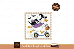 Duck and cat Halloween ride trick treat Product Image 1