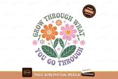 Floral growth encouragement message flowers Product Image 1
