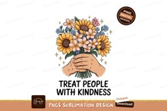 Hands holding sunflowers and plumeria bouquet image Product Image 1