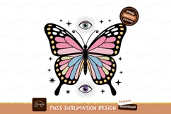 Mystical Butterfly With Eyes celestial stars Product Image 1