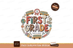 First Grade School Supplies Celebration globe scissors Product Image 1