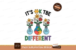 Lightbulb flowers puzzle pieces autism awareness Product Image 1