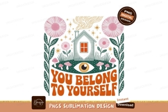 Psychedelic House Flowers Mushrooms Eye stars Product Image 1