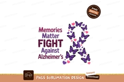 brain, flowers, butterflies, purple, ribbon, awareness, medi Product Image 1